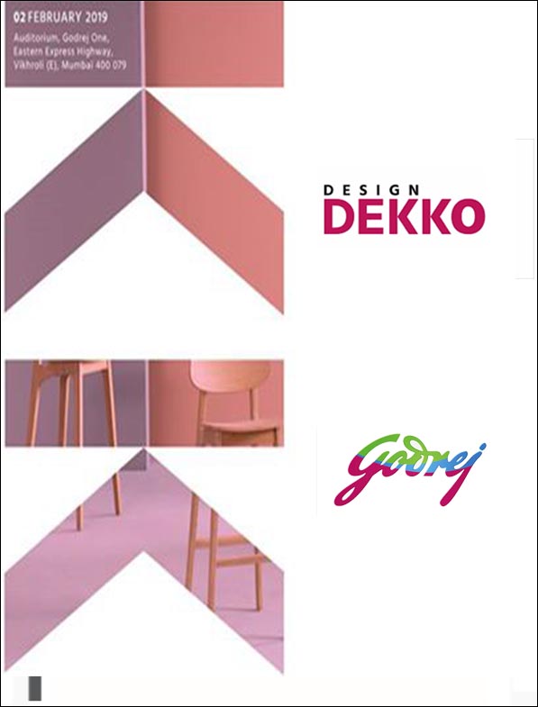 Brinda Somaya and Nandini Sampat Speaker for Godrej launches 'Design Dekko'-February 2019